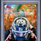 Topps Oliver Bearman 31/50 Gold Sapphire Helmet Collection 2025 Chrome Formula 1 Sapphire PSA 9