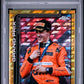 Topps Oscar Piastri 15/50 Logofractor Gold #138 2025 Chrome Formula 1 Logofractor PSA 10