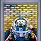 Topps Oliver Bearman 34/75 Yellow Helmet Collection HC-8 2025 Chrome Formula 1 Logofractor PSA 9