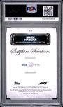 Topps Isack Hadjar RC Sapphire Selections #SS-6 2025 Chrome Formula 1 Sapphire PSA 8