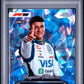 Topps Isack Hadjar RC Sapphire Selections #SS-6 2025 Chrome Formula 1 Sapphire PSA 8