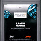 Topps Lando Norris 24/25 Sapphire Ace Of Trades Orange #SCA-4 2025 Chrome Formula 1 Sapphire PSA 9