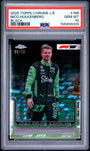 Topps Nico Hulkenberg 06/10 Logofractor Black #188 2025 Chrome Formula 1 Logofractor PSA 10