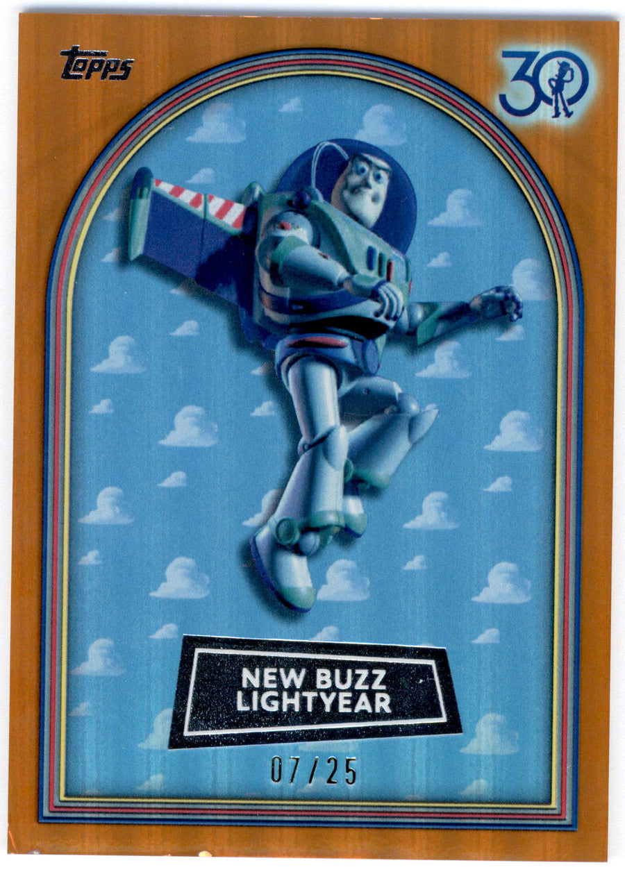Topps New Buzz Lightyear 07/25 Orange #62 2025 Toy Story 30 Years And Beyond