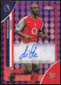 Topps Patrick Vieira Autograph Card 74/75 CA-PV Chrome Premier League 2026