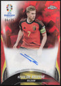 Topps Kevin De Bruyne Autograph 06/25 CA-DB Chrome Sapphire UEFA EURO 2024