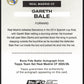 Topps Gareth Bale Bona Fide Baller Autograph 83/99 BB-GB Team Set Real Madrid CF 2025/26