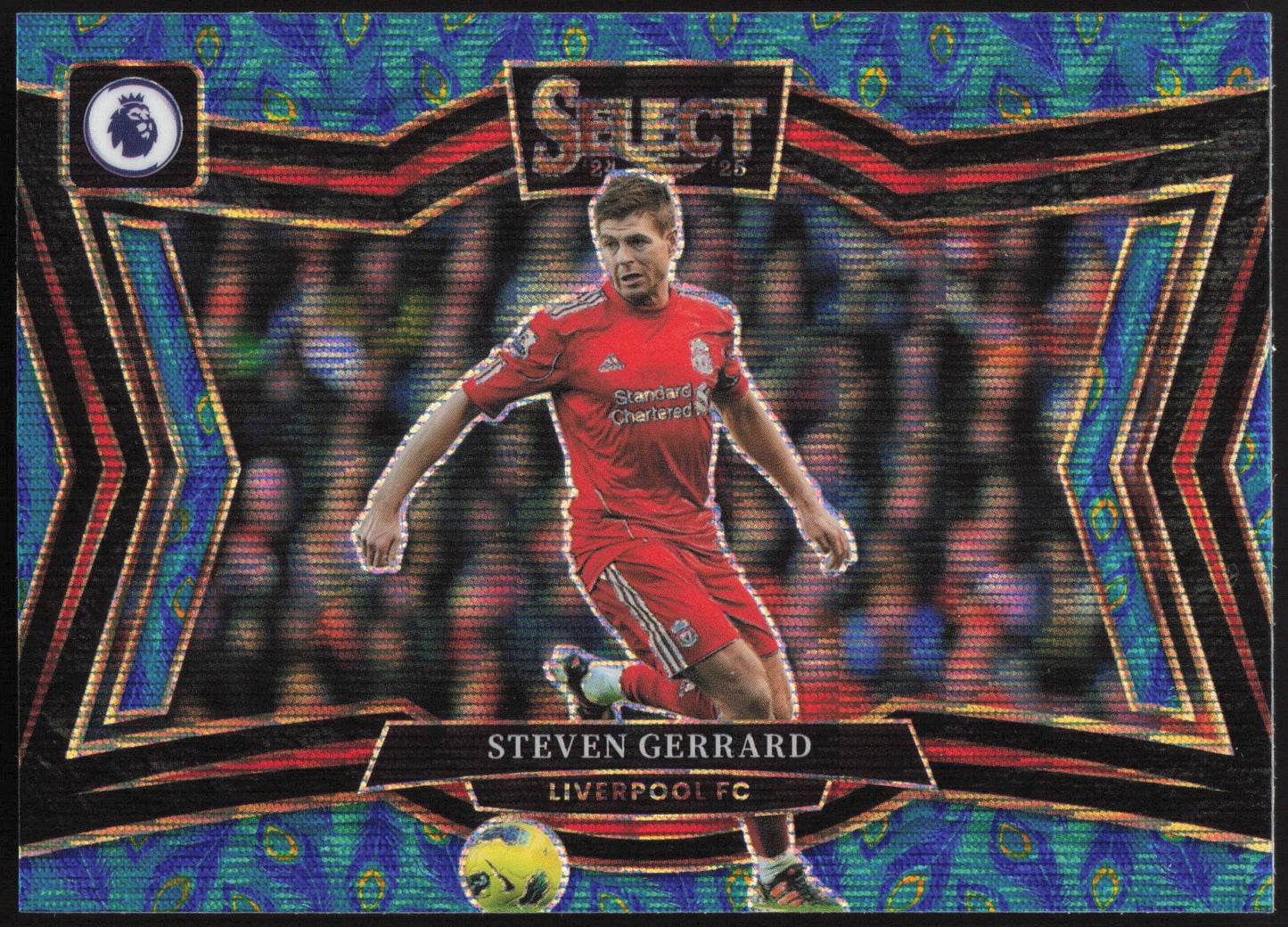 Panini Steven Gerrard Field Level Peacock #247 Select Premier League Soccer 2024/25