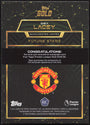 Topps Shea Lacey Future Stars Autograph Card 38/75 Gold Premier League 2025/26