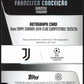 Topps Francisco Conceicao Autograph Card 7/10 CA-FC Chrome UEFA Club Competitions 2025/26