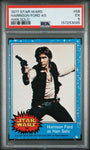 Star Wars Harrison Ford As Han Solo #58 1977 PSA 5