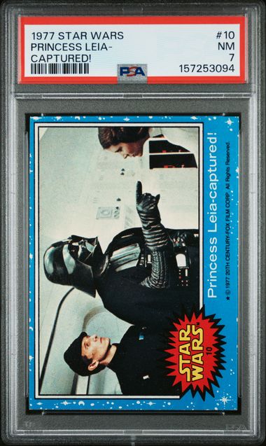 Star Wars Princess Leia Captured! #10 1977 PSA 7