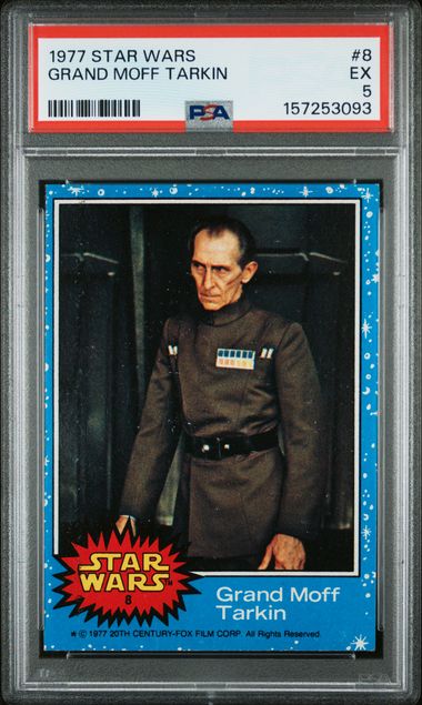 Star Wars Grand Moff Tarkin #8 1977 PSA 5