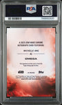 Topps Omega/Michelle Ang Chrome Autograph #A-MAG 2025 Chrome Star Wars PSA 9