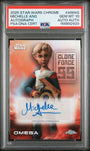 Topps Omega/Michelle Ang Chrome Autograph #A-MAG 2025 Chrome Star Wars PSA 9