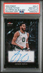 Topps Jayson Tatum 02/25 Electrifying Signatures Black Geometric #ES-JT 2024/25 Finest Basketball PSA 10