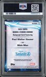 Topps Mole Man/Paul Walter Hauser Chrome Autograph #AA-PWH 2025 Chrome Marvel Studios PSA 9