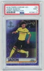 Topps Jadon Sancho 005/250 Purple Refractor #86 2018 Chrome UCL PSA 9