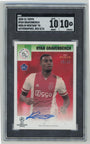 Topps Ryan Gravenberch RC 05/10 Red Autograph 2020-21 Merlin Heritage 95 SGC 10