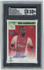 Topps Ryan Gravenberch RC 05/10 Red Autograph 2020-21 Merlin Heritage 95 SGC 10