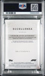 Topps Mika Hakkinen 30/99 Supremo Autograph Blue 2025 Eccellenza Formula 1 PSA 8