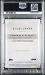 Topps Mikka Hakkinen 19/25 Supremo Autograph Orange 2025 Eccellenza Formula 1 PSA 10