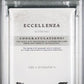Topps Mikka Hakkinen 01/50 Supremo Autograph Purple 2025 Eccellenza Formula 1 PSA 10