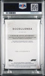 Topps Mikka Hakkinen 01/50 Supremo Autograph Purple 2025 Eccellenza Formula 1 PSA 10