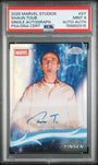Topps Dr. Ho Yensen/Shaun Toub Autograph AA-ST 2025 Chrome Marvel Studios PSA 9