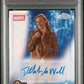 Topps Karen Page/Deborah Ann Woll Autograph AA-DAW 2025 Chrome Marvel Studios PSA 10