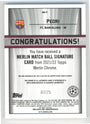 Topps Pedri Merlin Match Ball Signature Card 07/25 MB-P Merlin Chrome 2021/22