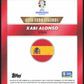 Topps Xabi Alonso Autograph 07/10 UEFA Euro Legends 2024 Topps Euro Legends