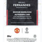 Topps Bruno Fernandes Museum Marbleized Autograph 06/25 MMA-BF 2024/25 Museum Collection Uefa Club Competions