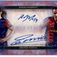 Topps Andres Iniesta Aitana Bonmati Dual Autograph Patch Book Card 4/10 DAPB-BI Inception UEFA Club Competitions 2024/25