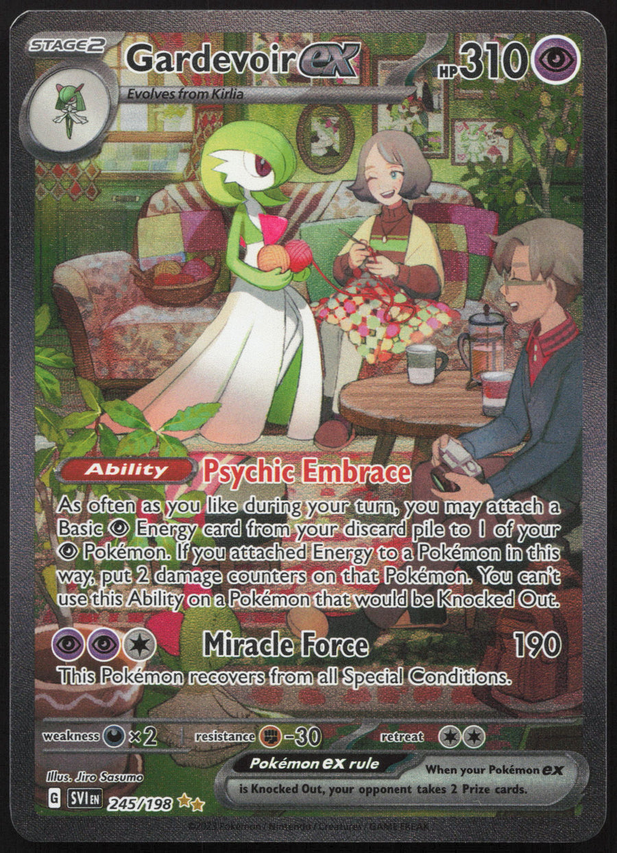 Pokemon Gardevoir EX 245/198 Special Illustration Rare 2023 Scarlet & Violet