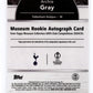 Topps Archie Gray 3/3 RC Autograph Laser MRA-AG Museum Collection UEFA Club Competitions 2024/25