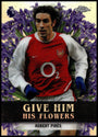 Topps Robert Pires 2/5 Give Him His Flowers HF-23 Chrome Premier League 2025/26