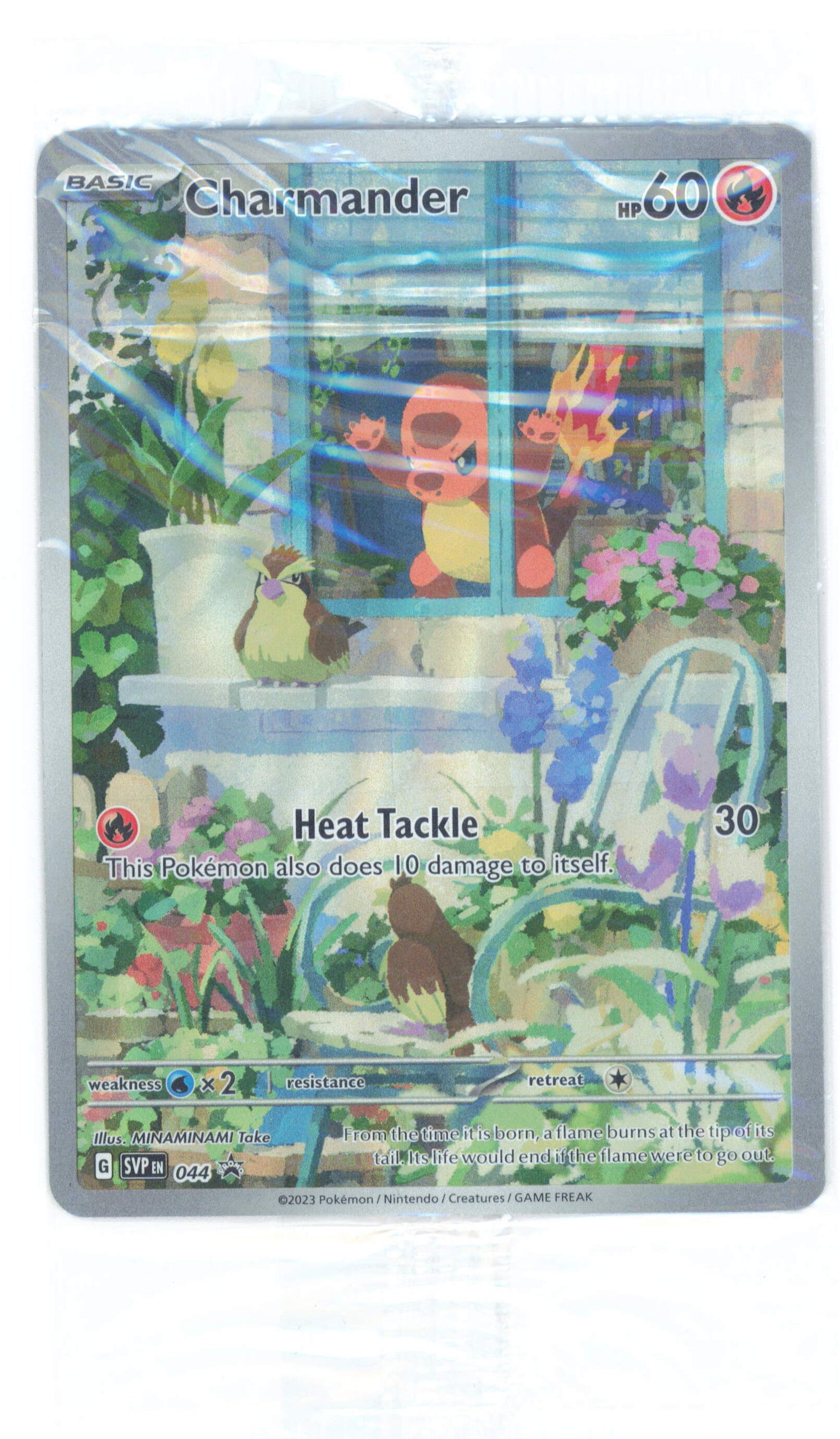 Pokemon Charmander 044 Full Art 2023 Black Star Promo Sealed