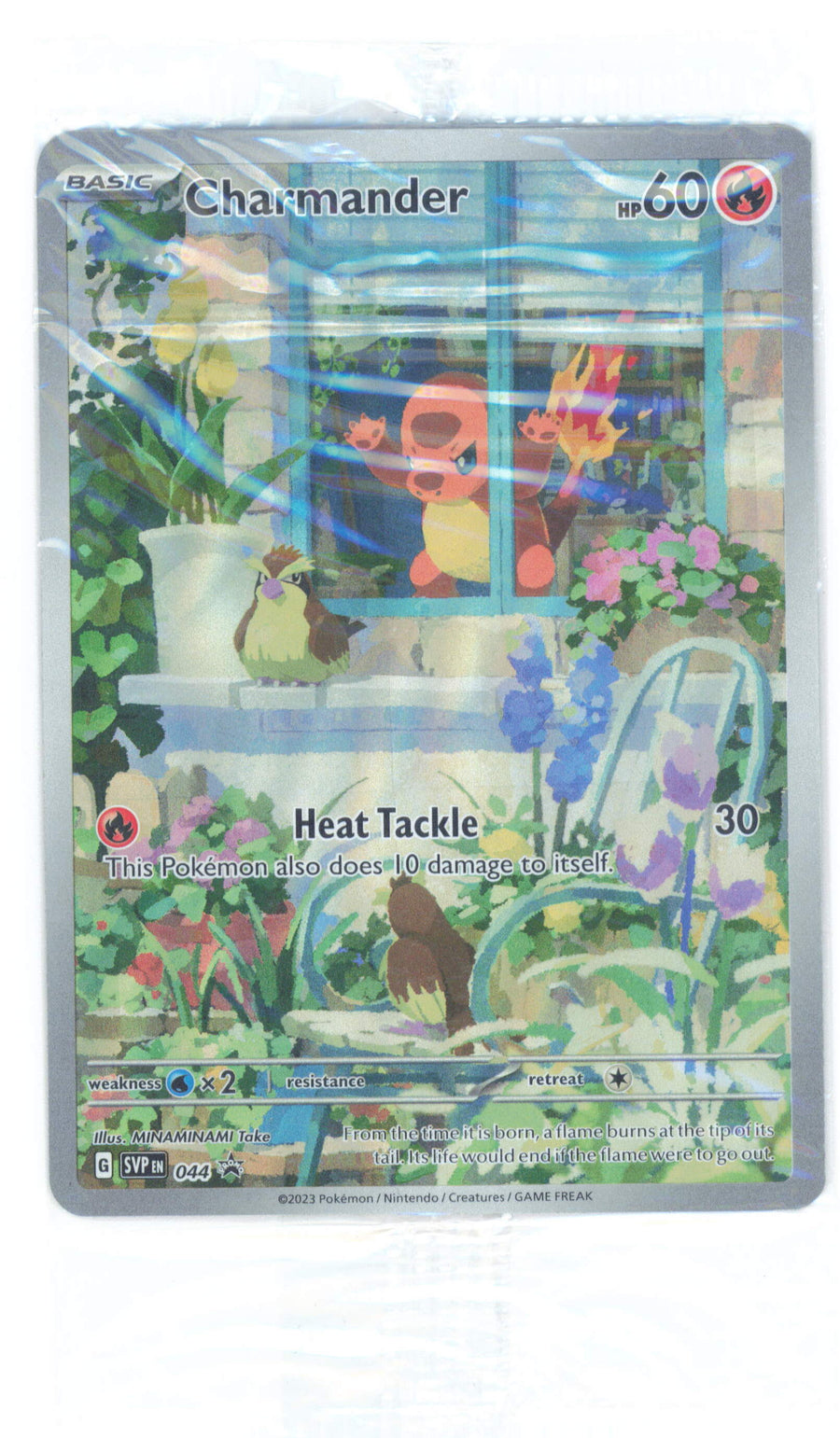Pokemon Charmander 044 Full Art 2023 Black Star Promo Sealed
