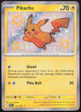 Pokemon Pikachu 131/091 Shiny Rare Holo 2024 Paldean Fates