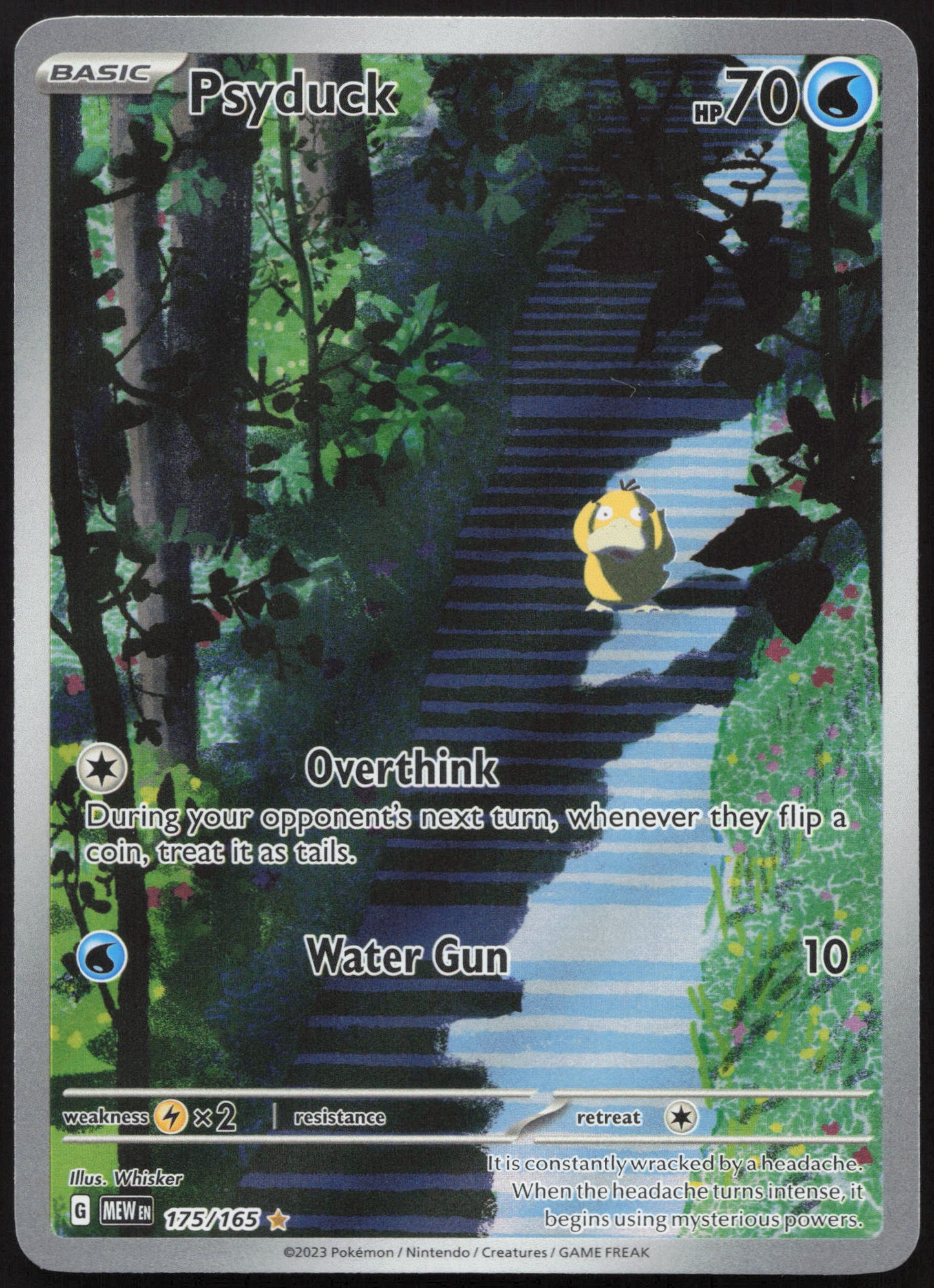 Pokemon Psyduck 175/165 Illustration Rare 2023 151