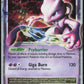 Pokemon Mewtwo LV X DP28 Holo 2008 Black Star Promo