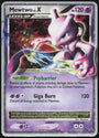 Pokemon Mewtwo LV X DP28 Holo 2008 Black Star Promo
