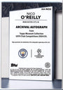 Topps Nico O'Reilly 20/25 Archival Auto RC #AANO2 2024-25 Museum Collection UCC