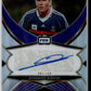 Panini Zinedine Zidane Purple Silver Prizm Signatures #SS-ZZ 2024-25 Select Fifa