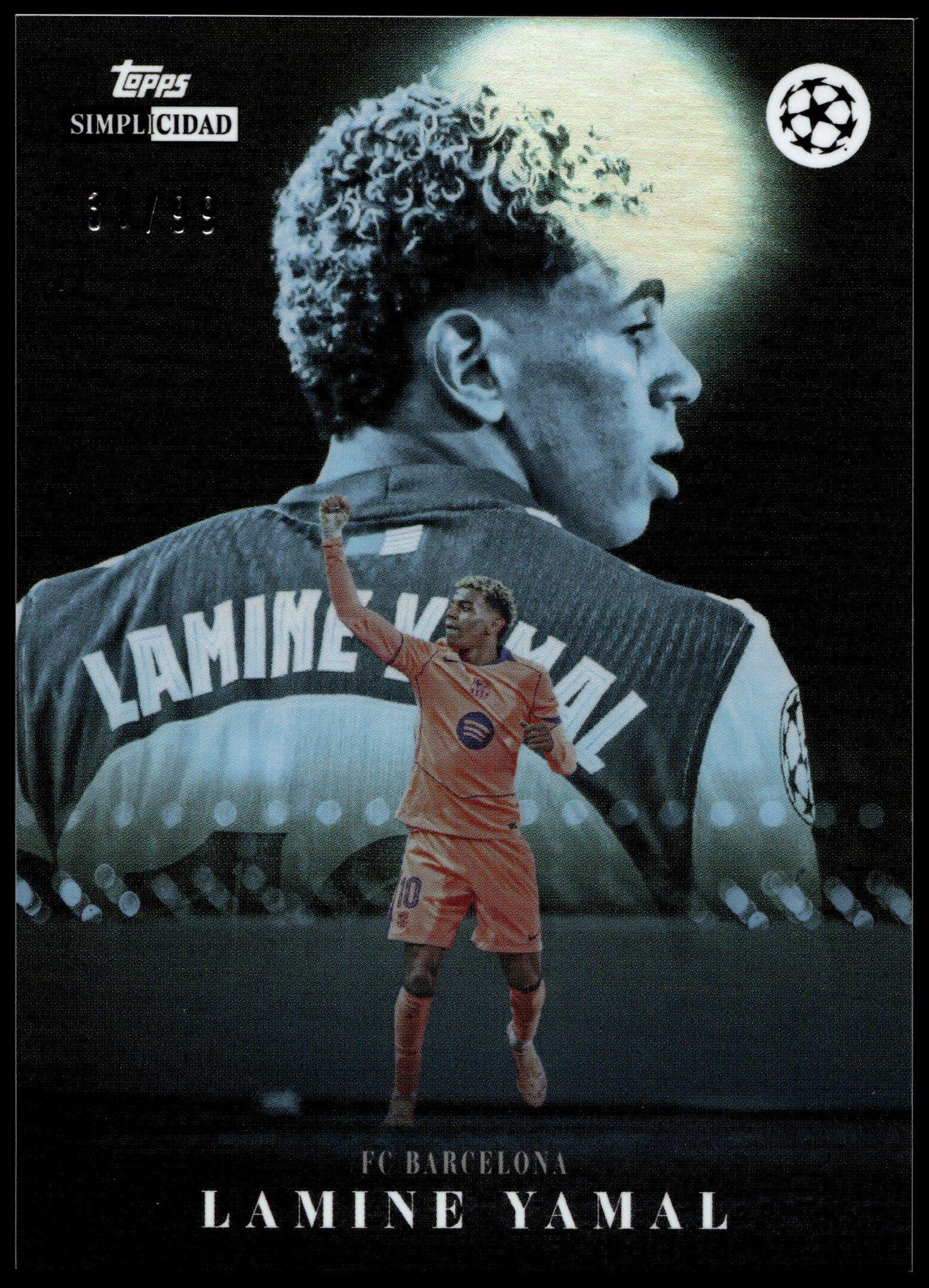 Topps Lamine Yamal 30/99 Exaltacion Simplicidad 2025/26