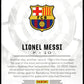 Panini Lionel Messi Gold Circles No.21 Chronicles Ilusions Soccer 2020/21