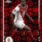Topps Folarin Balogun 4/5 Logofractor Red #21 2025 Chrome UCC Logofractor