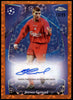 Topps Steven Gerrard 13/25 Orange Autograph Logofractor #SLA-SG 2024-25 Chrome UCC