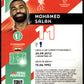 Topps Mohamed Salah The Pursuit 2/10 Total Football 2025/26